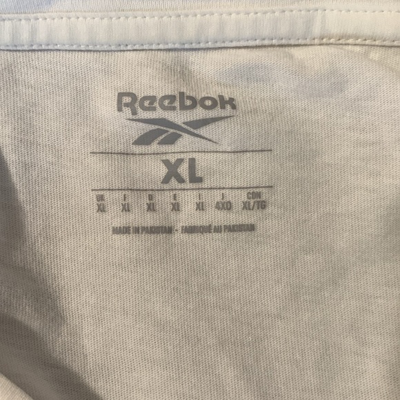 Reebok Men’s T-shirts Xl White & Orange - Picture 3 of 3